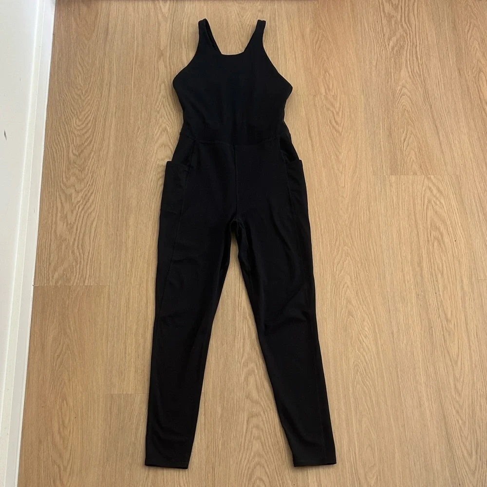 FP Movement by Free People Never Better High Neck Jumpsuit S - Picture 4 of 12